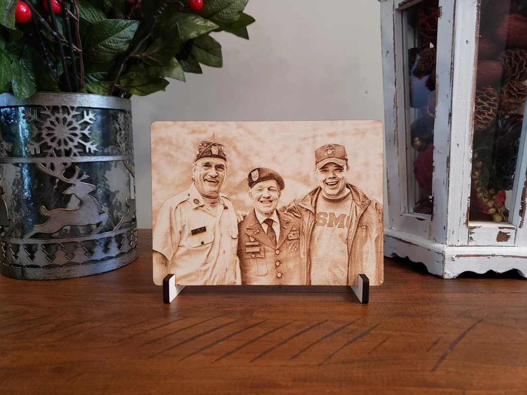 Personalized Wood Engraved Photos