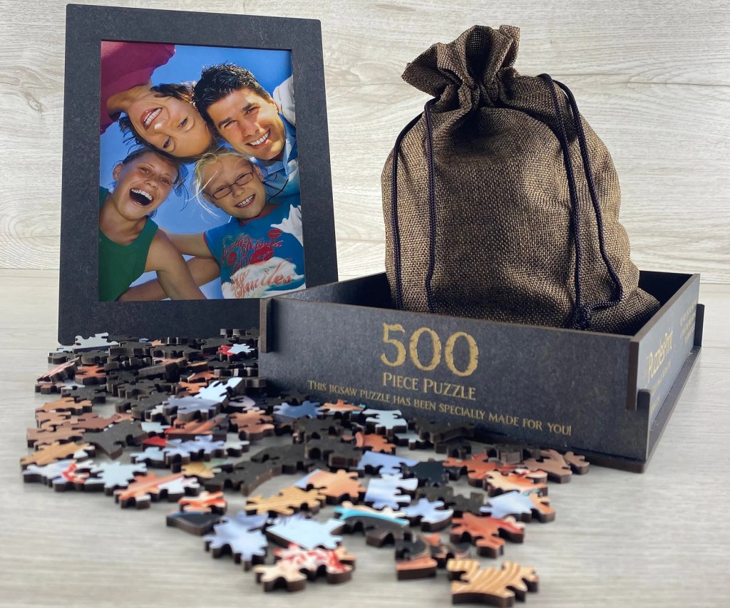 Custom Laser Engraved Wooden Puzzles